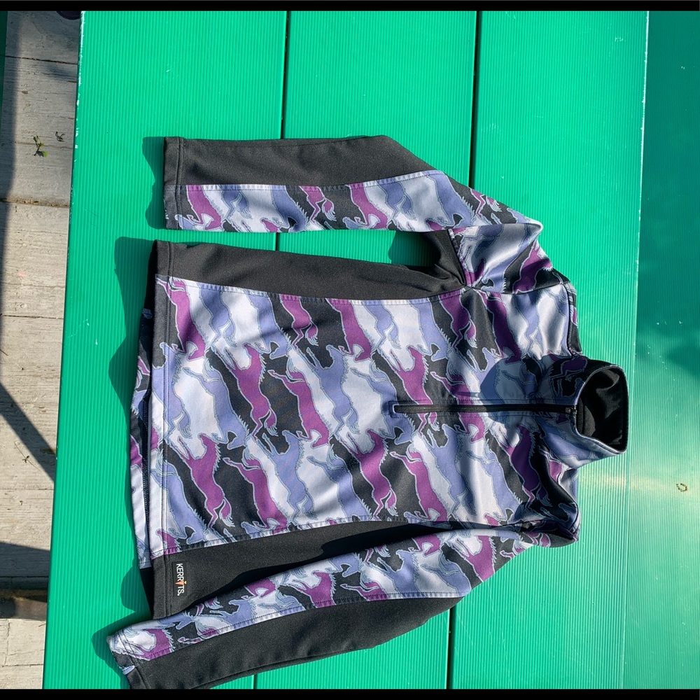 Kerrits L Girls Mid Weight pullovers zip